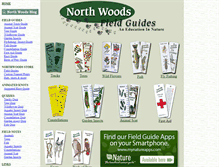 Tablet Screenshot of northwoodsguides.com